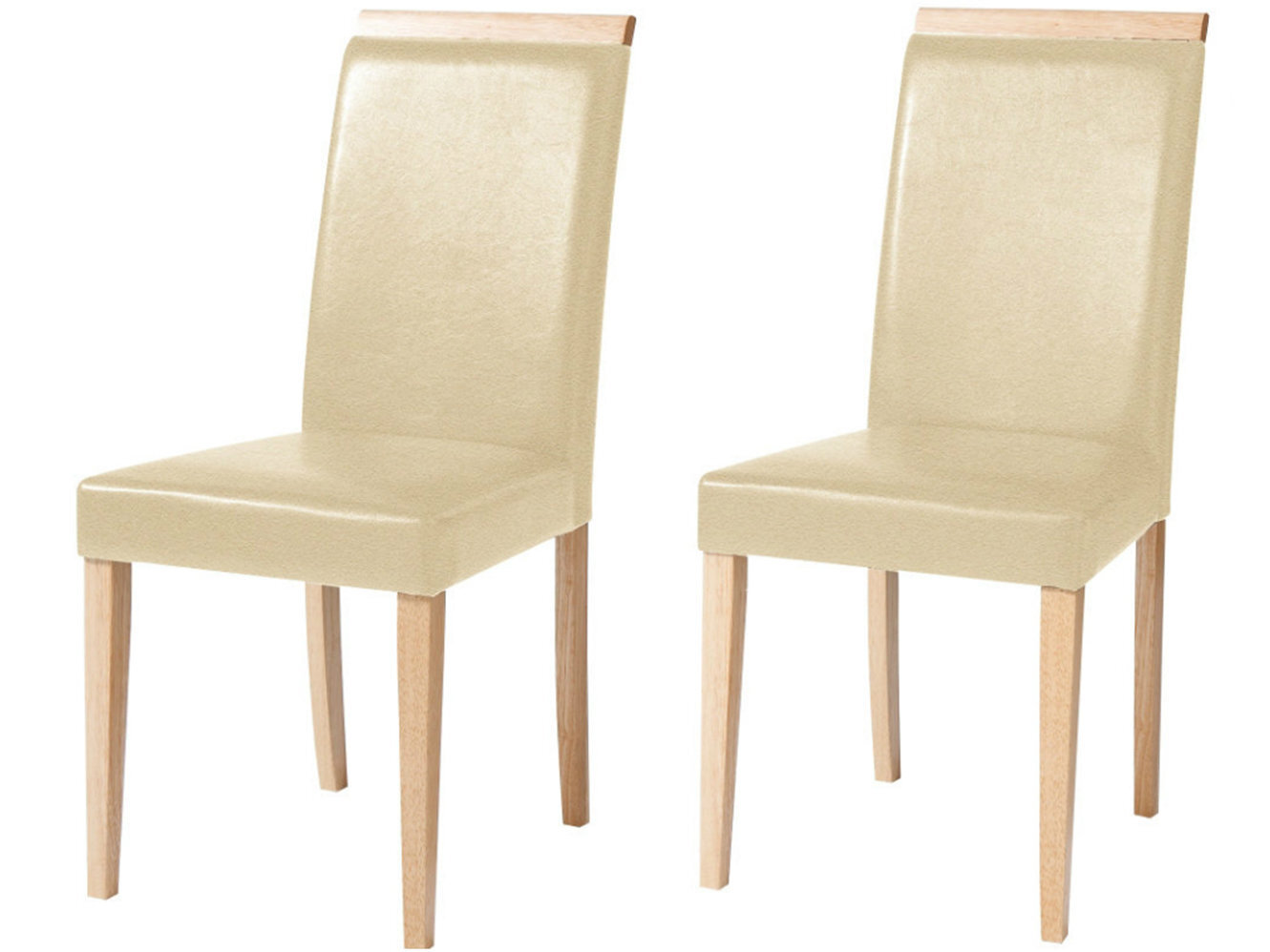 2 krēslu komplekts Glover, smilškrāsas cena un informācija | Virtuves un ēdamistabas krēsli | 220.lv