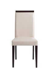 2 krēslu komplekts Glover, krēmkrāsas cena un informācija | Virtuves un ēdamistabas krēsli | 220.lv