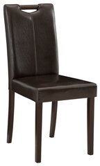 Комплект из 2-х стульев Sawyer PU, черного цвета цена и информация | Стулья для кухни и столовой | 220.lv