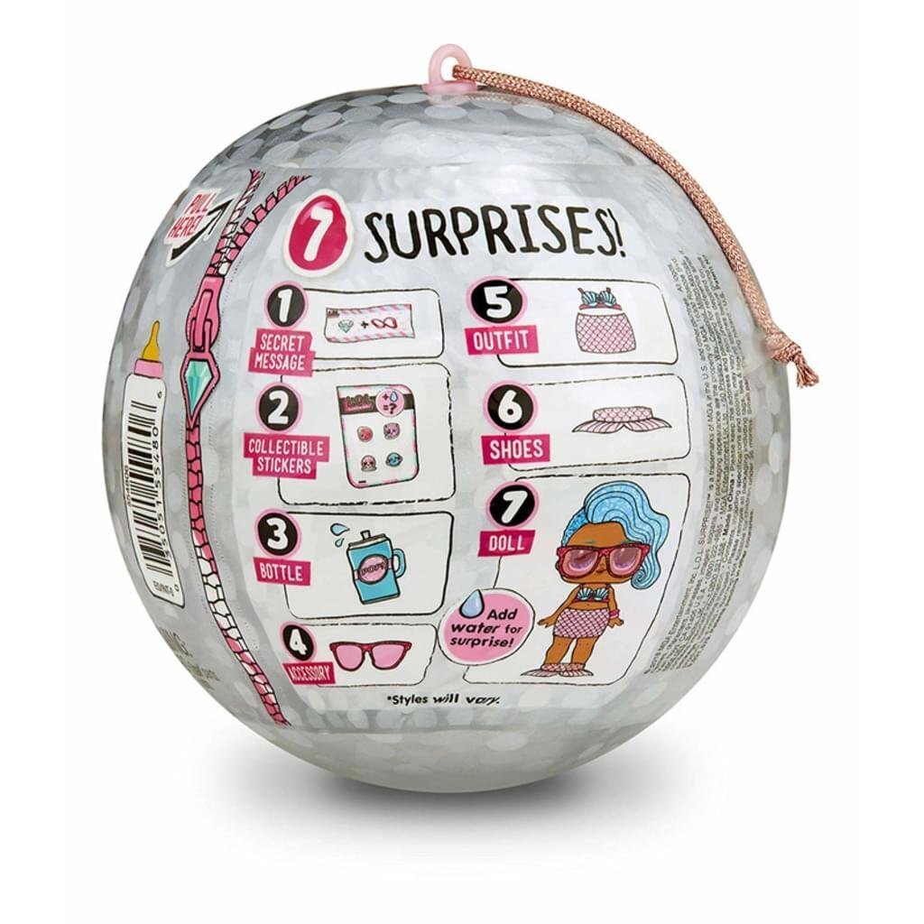 Populārās lelles L.O.L. Surprise doll Glitter ar 7 pārsteigumiem, 557074 cena un informācija | Rotaļlietas meitenēm | 220.lv