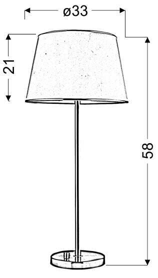 Candellux galda lampa Ibis цена и информация | Galda lampas | 220.lv