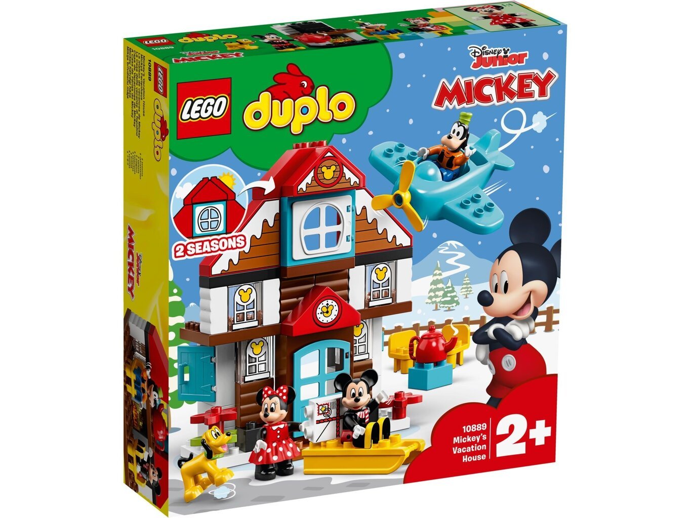 10889 LEGO® DUPLO Disney Mikija brīvdienu māja cena un informācija | Konstruktori | 220.lv