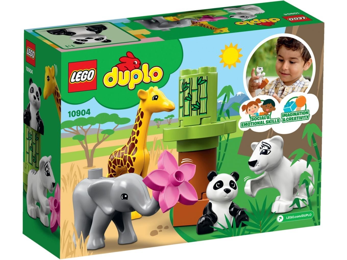 10904 LEGO® DUPLO Mājdzīvnieki cena un informācija | Konstruktori | 220.lv