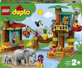 10906 LEGO® DUPLO Town Тропический остров цена и информация | Kонструкторы | 220.lv
