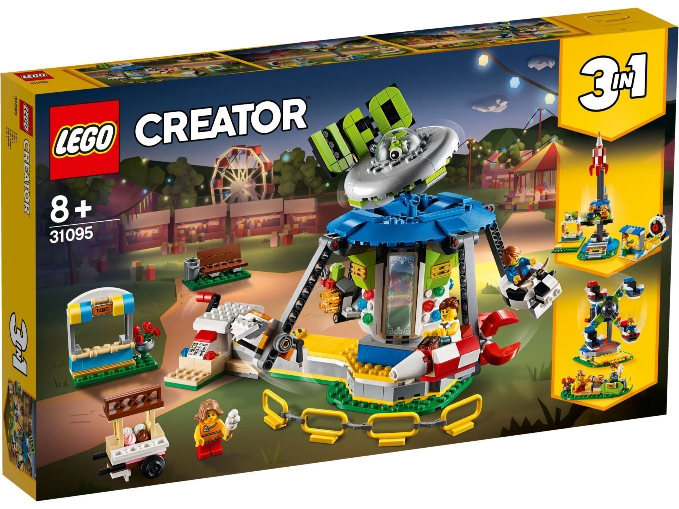 31095 LEGO® Creator Atrakciju parka karuselis cena un informācija | Konstruktori | 220.lv