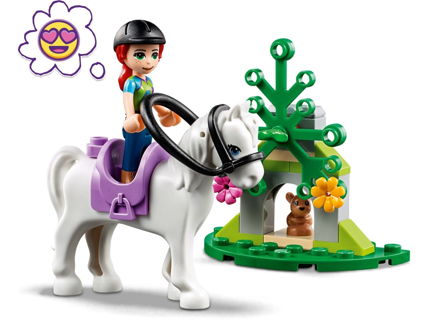 41371 LEGO® Friends Mias zirgu piekabe cena un informācija | Konstruktori | 220.lv