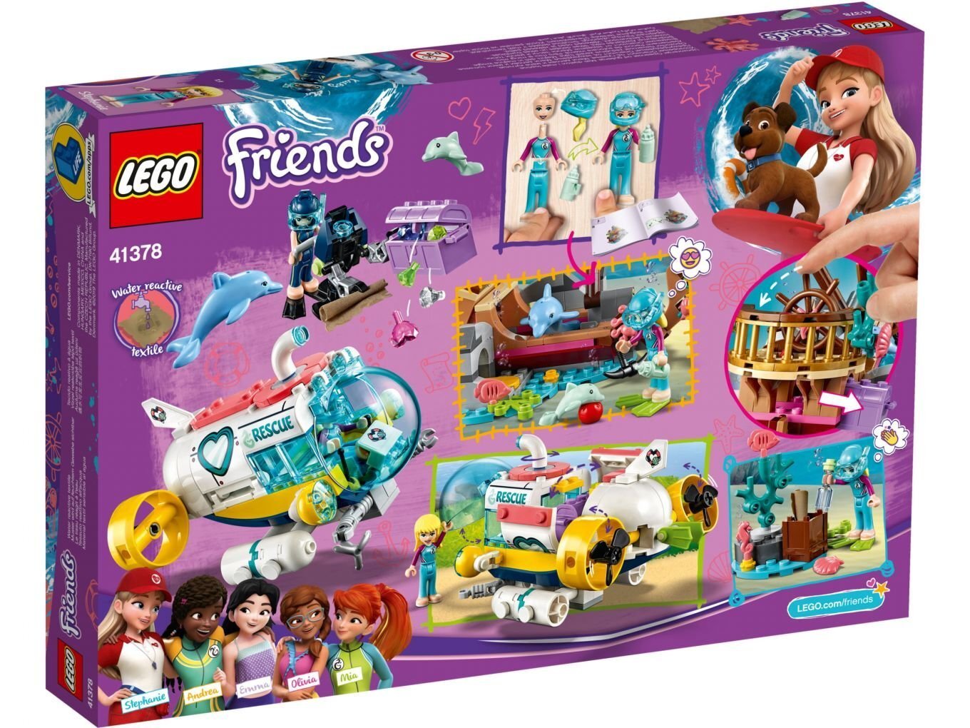 41378 LEGO® Friends Delfīnu glābšanas operācija cena un informācija | Konstruktori | 220.lv