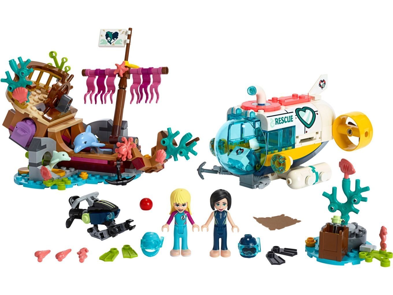 41378 LEGO® Friends Delfīnu glābšanas operācija cena un informācija | Konstruktori | 220.lv