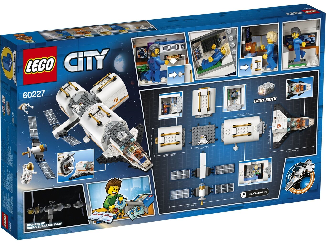 60227 LEGO® City Kosmosa stacija uz Mēness цена и информация | Konstruktori | 220.lv