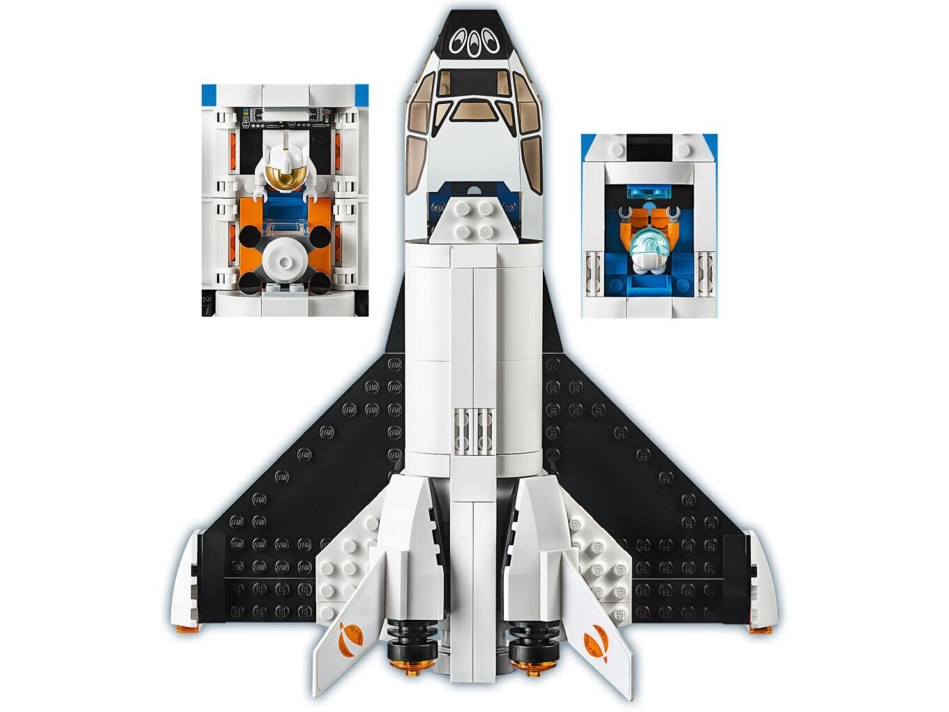 60226 LEGO® City Space Port Marsa izpētes kosmosa kuģis cena un informācija | Konstruktori | 220.lv