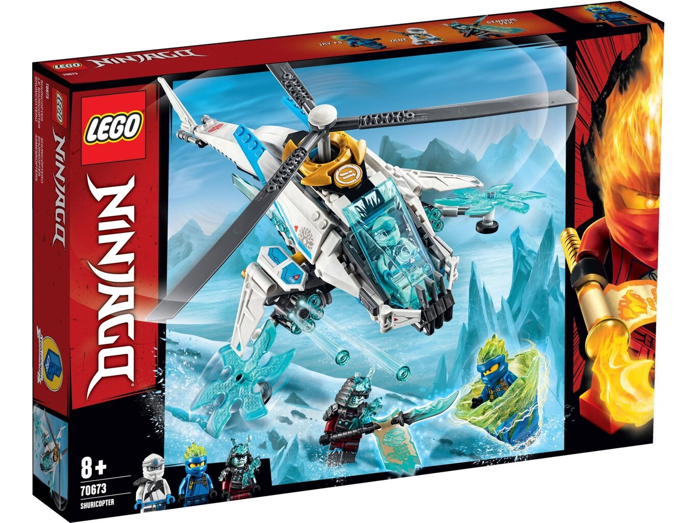 70673 LEGO® NINJAGO Asmeņkopters цена и информация | Konstruktori | 220.lv