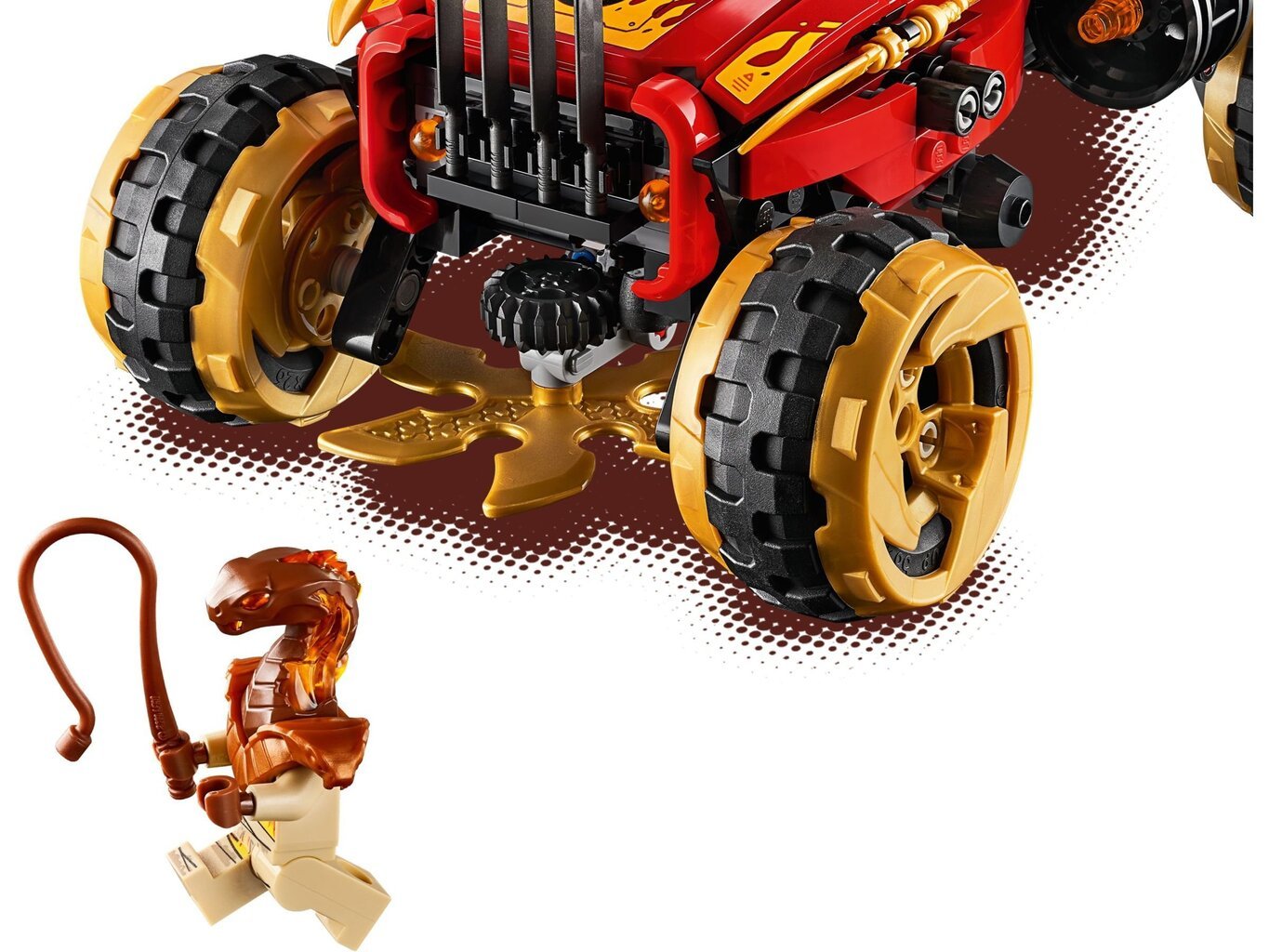 70675 LEGO® NINJAGO Katana 4x4 cena un informācija | Konstruktori | 220.lv