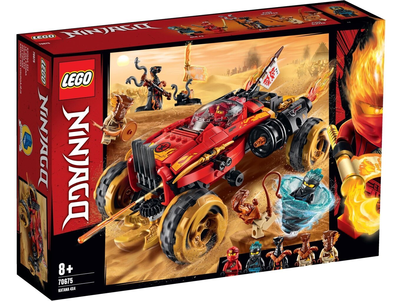 70675 LEGO® NINJAGO Katana 4x4 цена и информация | Konstruktori | 220.lv