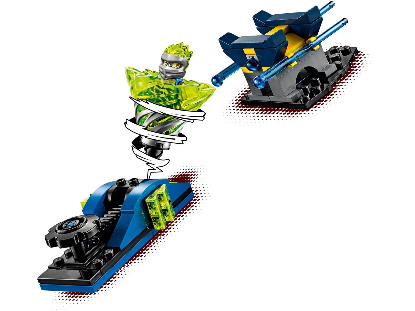 70682 LEGO® NINJAGO Spinjitzu Slam Jay цена и информация | Konstruktori | 220.lv