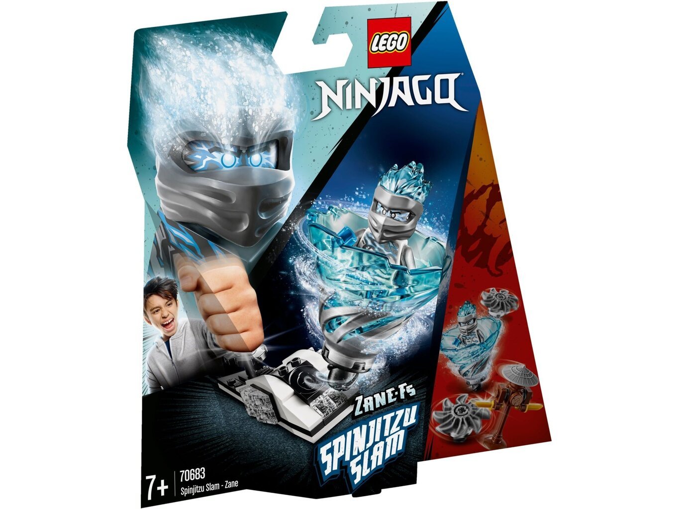 70683 LEGO® NINJAGO Spinjitzu Slam Zane cena un informācija | Konstruktori | 220.lv