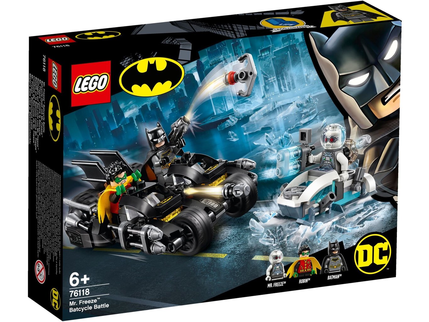 76118 LEGO® Super Heroes Betmena motocikla cīņa цена и информация | Konstruktori | 220.lv