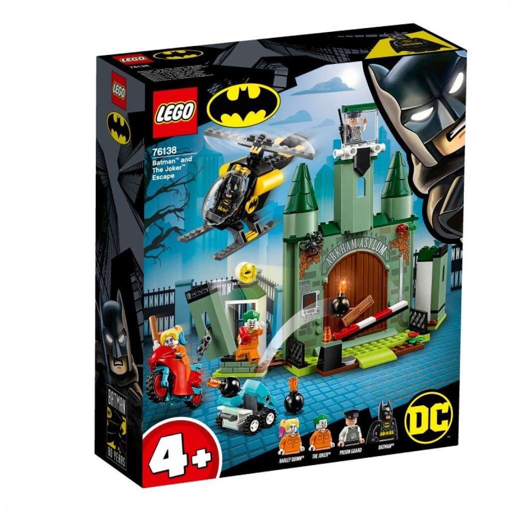 76138 LEGO® Super Heroes Batman un The Joker bēgšana cena un informācija | Konstruktori | 220.lv