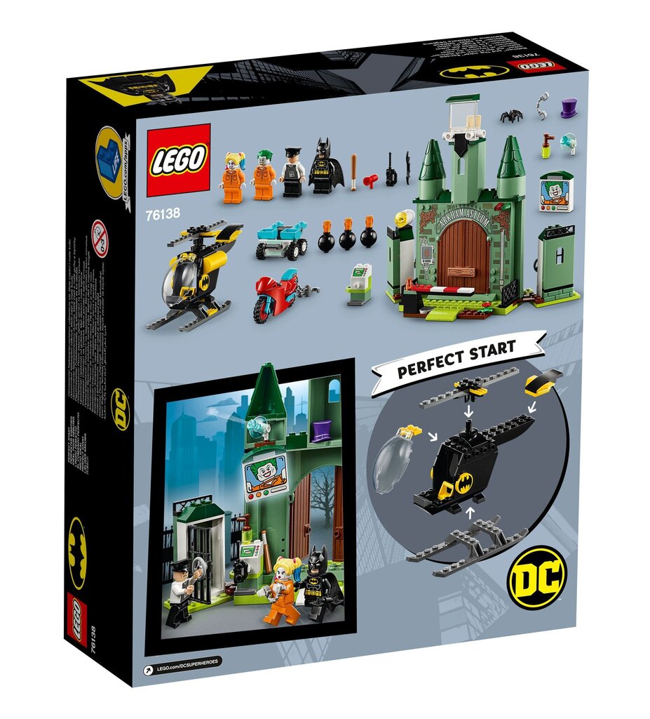 76138 LEGO® Super Heroes Batman un The Joker bēgšana cena un informācija | Konstruktori | 220.lv