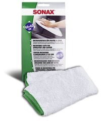 SONAX mikrošķiedras audums tapsējumu un ādas tīrīšana cena un informācija | Tīrīšanai, salvetes | 220.lv