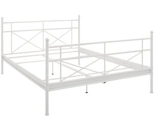 Кровать Tanja, 140x200 см, белая цена и информация | Кровати | 220.lv