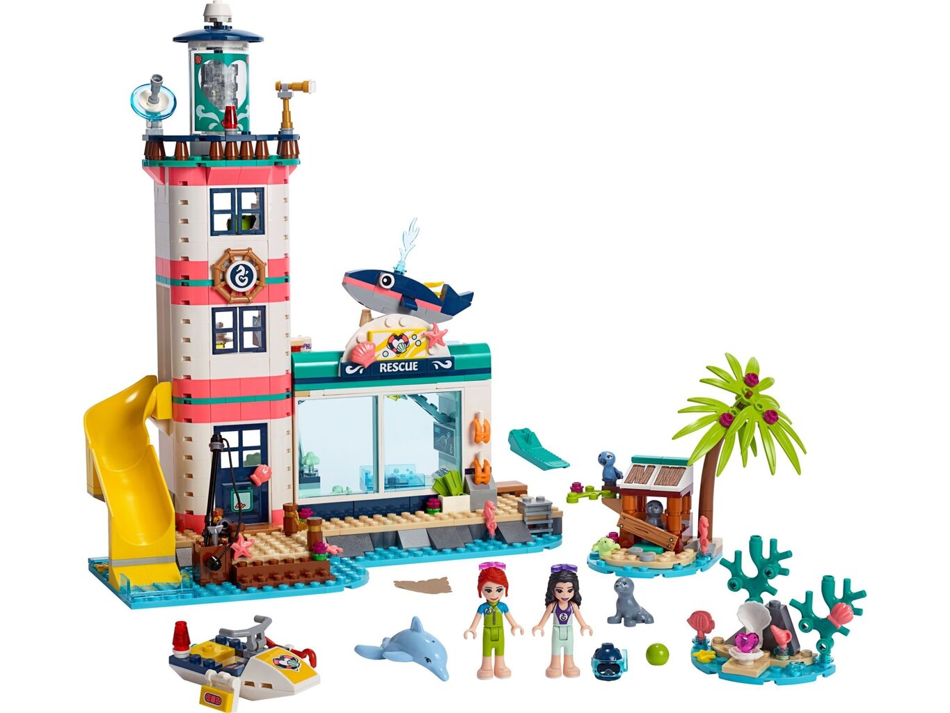 41380 LEGO® Friends Bākas glābšanas centrs цена и информация | Konstruktori | 220.lv