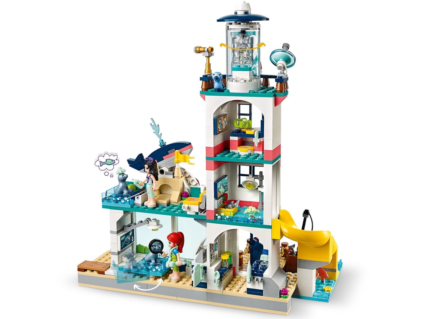 41380 LEGO® Friends Bākas glābšanas centrs cena un informācija | Konstruktori | 220.lv