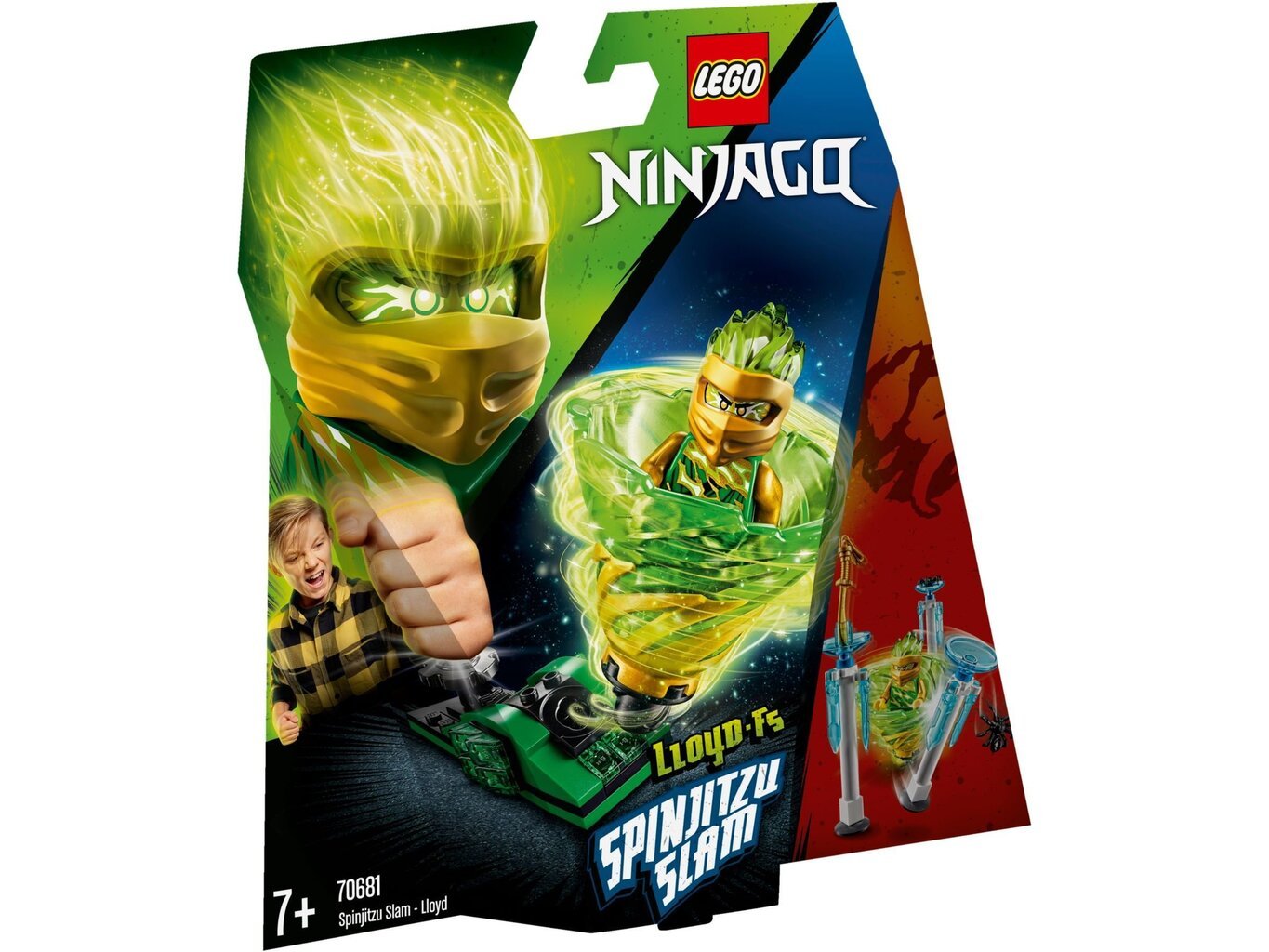 70681 LEGO® NINJAGO Spinjitzu Slam Lloyd цена и информация | Konstruktori | 220.lv