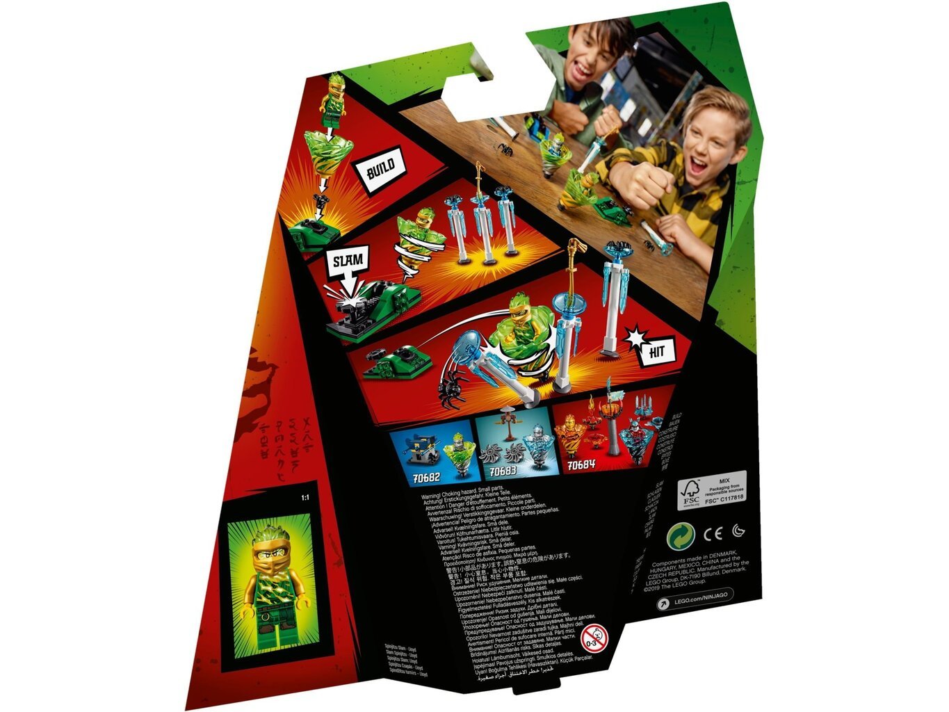 70681 LEGO® NINJAGO Spinjitzu Slam Lloyd цена и информация | Konstruktori | 220.lv