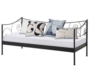 Кровать Isabelle, 90х200 см, черная цена и информация | Кровати | 220.lv