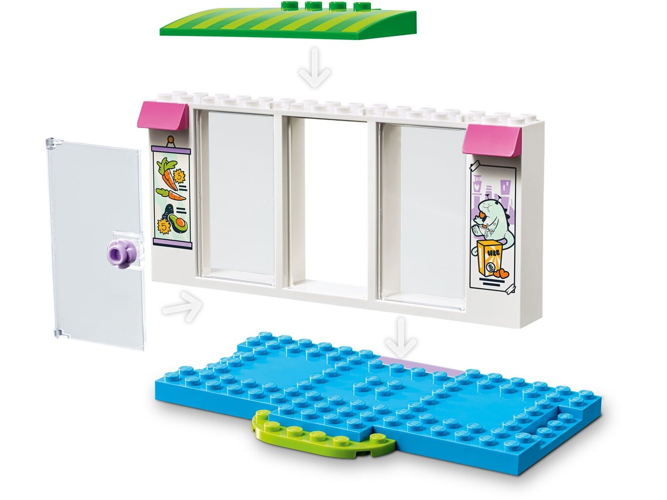 41362 LEGO® Friends Hārtleikas lielveikals cena un informācija | Konstruktori | 220.lv