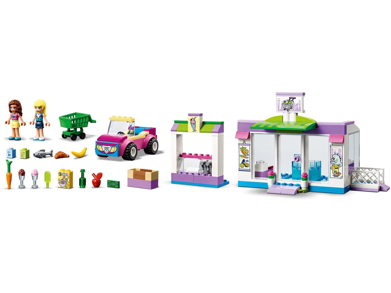 41362 LEGO® Friends Hārtleikas lielveikals cena un informācija | Konstruktori | 220.lv