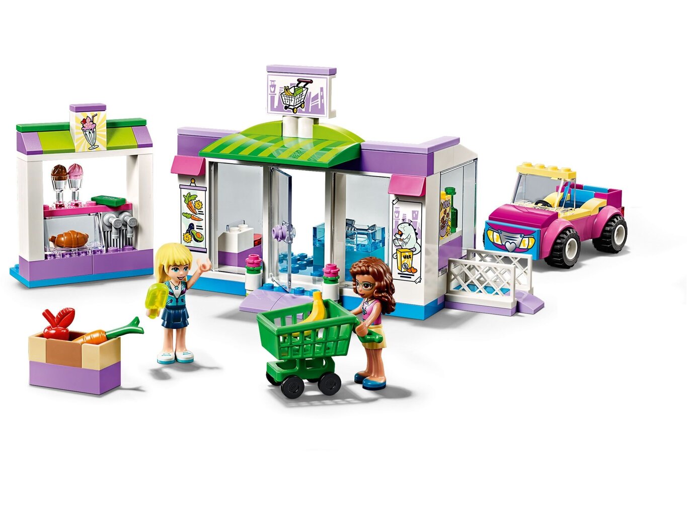 41362 LEGO® Friends Hārtleikas lielveikals cena un informācija | Konstruktori | 220.lv