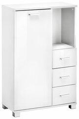 Нижний шкафчик для ванной комнаты Rhonda 2, белый цена и информация | Шкафчики для ванной | 220.lv