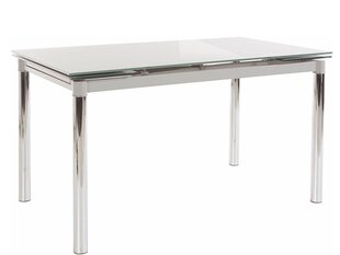 Стол Pippa, 80x140 см, серый цена и информация | Кухонные и обеденные столы | 220.lv