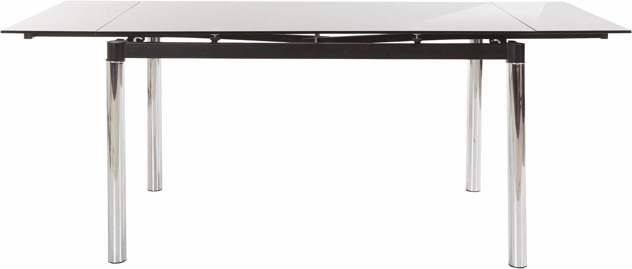 Galds Pippa 80x140 cm, melns цена и информация | Virtuves galdi, ēdamgaldi | 220.lv