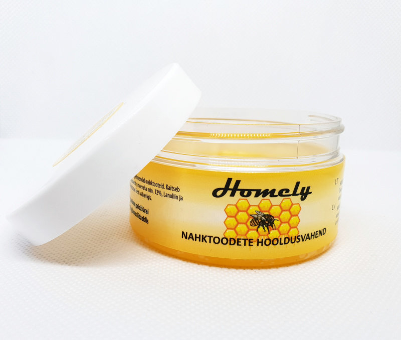 Ādas izstrādājumu balzams Homely 60 ml цена и информация | Tīrīšanas līdzekļi | 220.lv