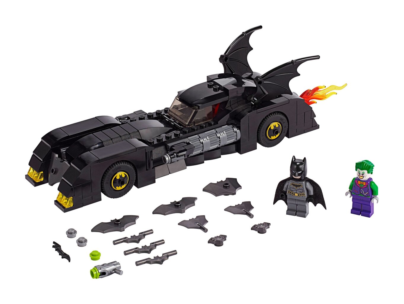 76119 LEGO® DC Comics Super Heroes Batmobile: The Joker погоня цена | 220.lv