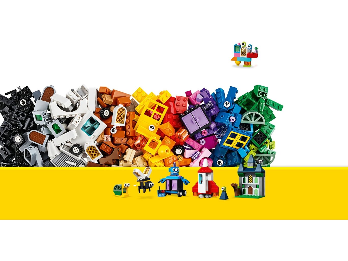 11004 LEGO® Classic Radošuma logi cena un informācija | Konstruktori | 220.lv