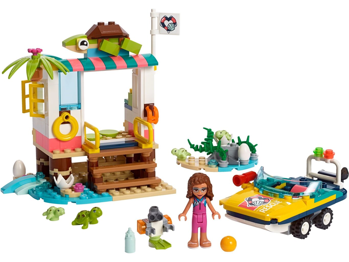 41376 LEGO® Friends Bruņurupuču glābšanas misija цена и информация | Konstruktori | 220.lv