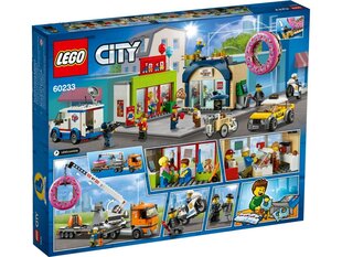 60233 LEGO® City Town Открытие магазина пончиков цена и информация | Конструкторы и кубики | 220.lv