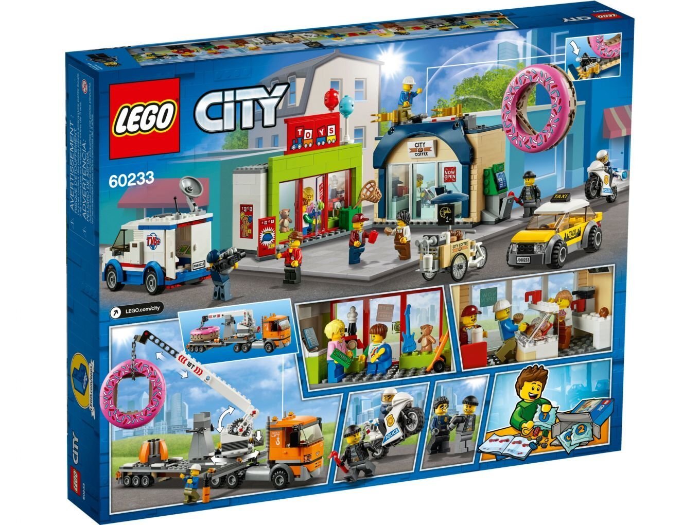 60233 LEGO® City Virtuļu veikala atklāšana cena un informācija | Konstruktori | 220.lv