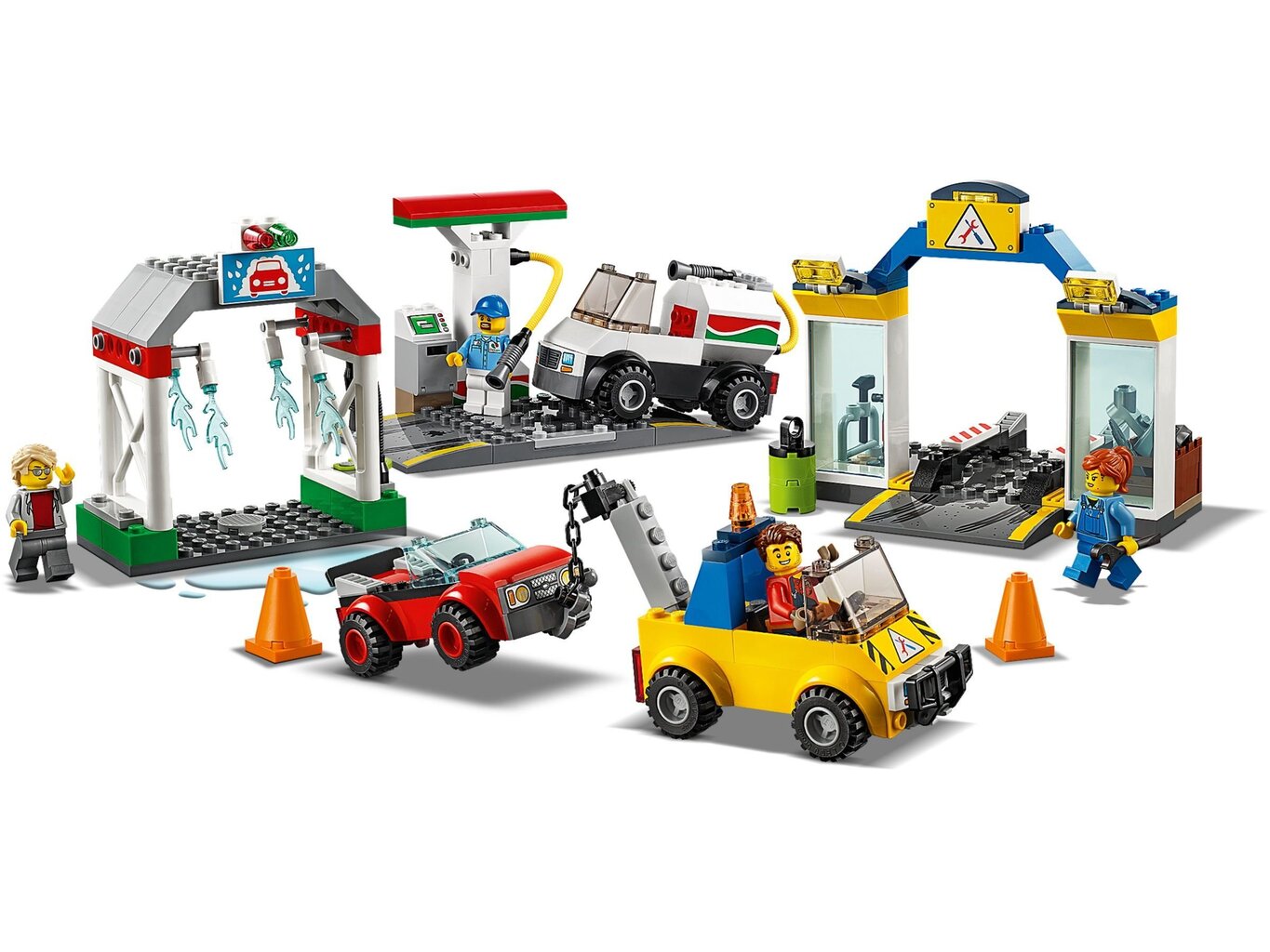 60232 LEGO® City Auto apkopes centrs цена и информация | Konstruktori | 220.lv