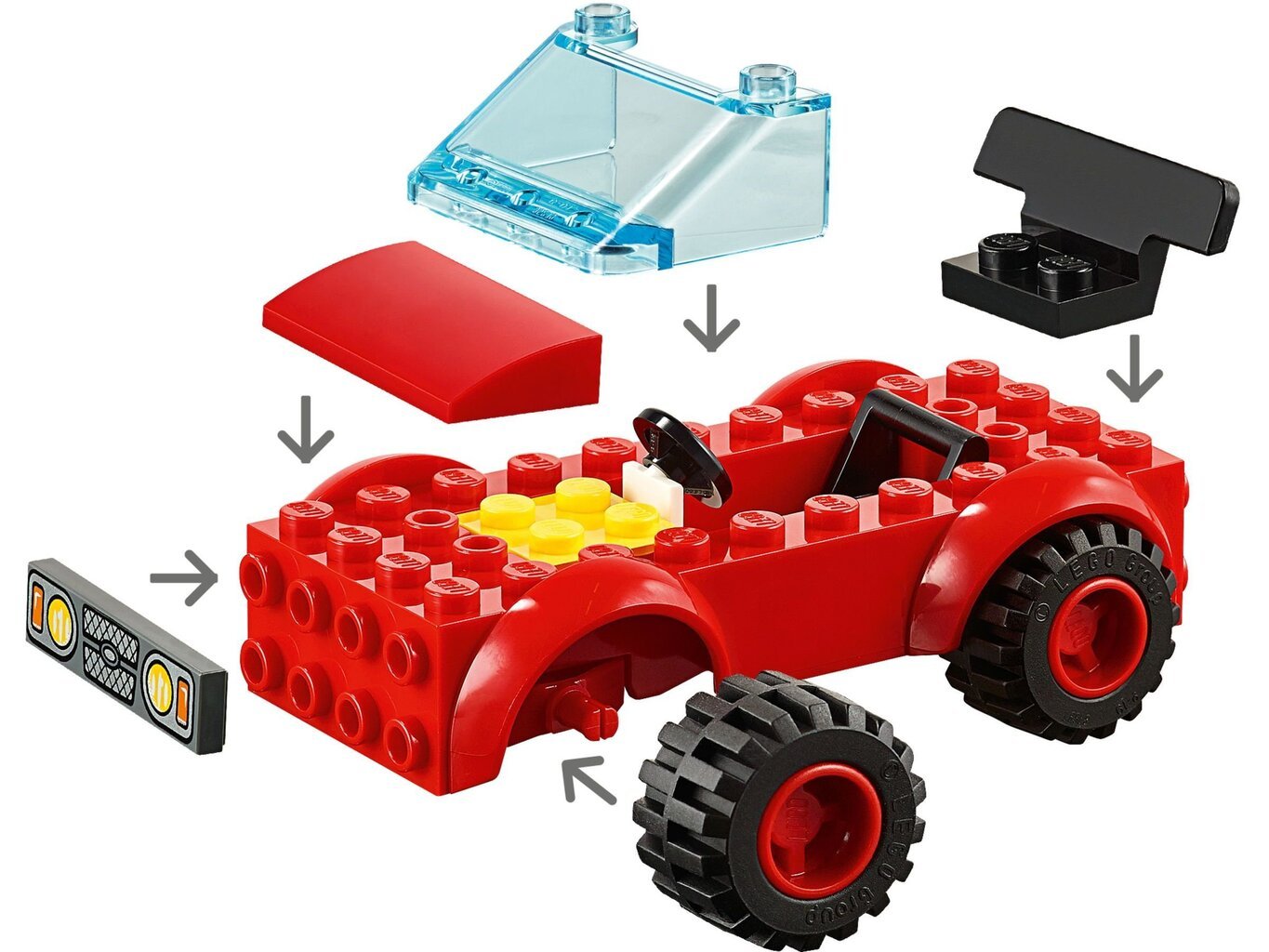 60232 LEGO® City Auto apkopes centrs цена и информация | Konstruktori | 220.lv