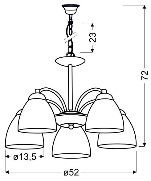Candellux piekaramā lampa Uli cena un informācija | Piekaramās lampas | 220.lv