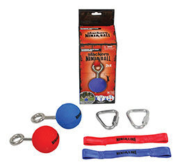 Papildu šķēršļi āra spēlēm Slackers Ninja Balls, 2 gab. цена и информация | Ūdens, smilšu un pludmales rotaļlietas | 220.lv