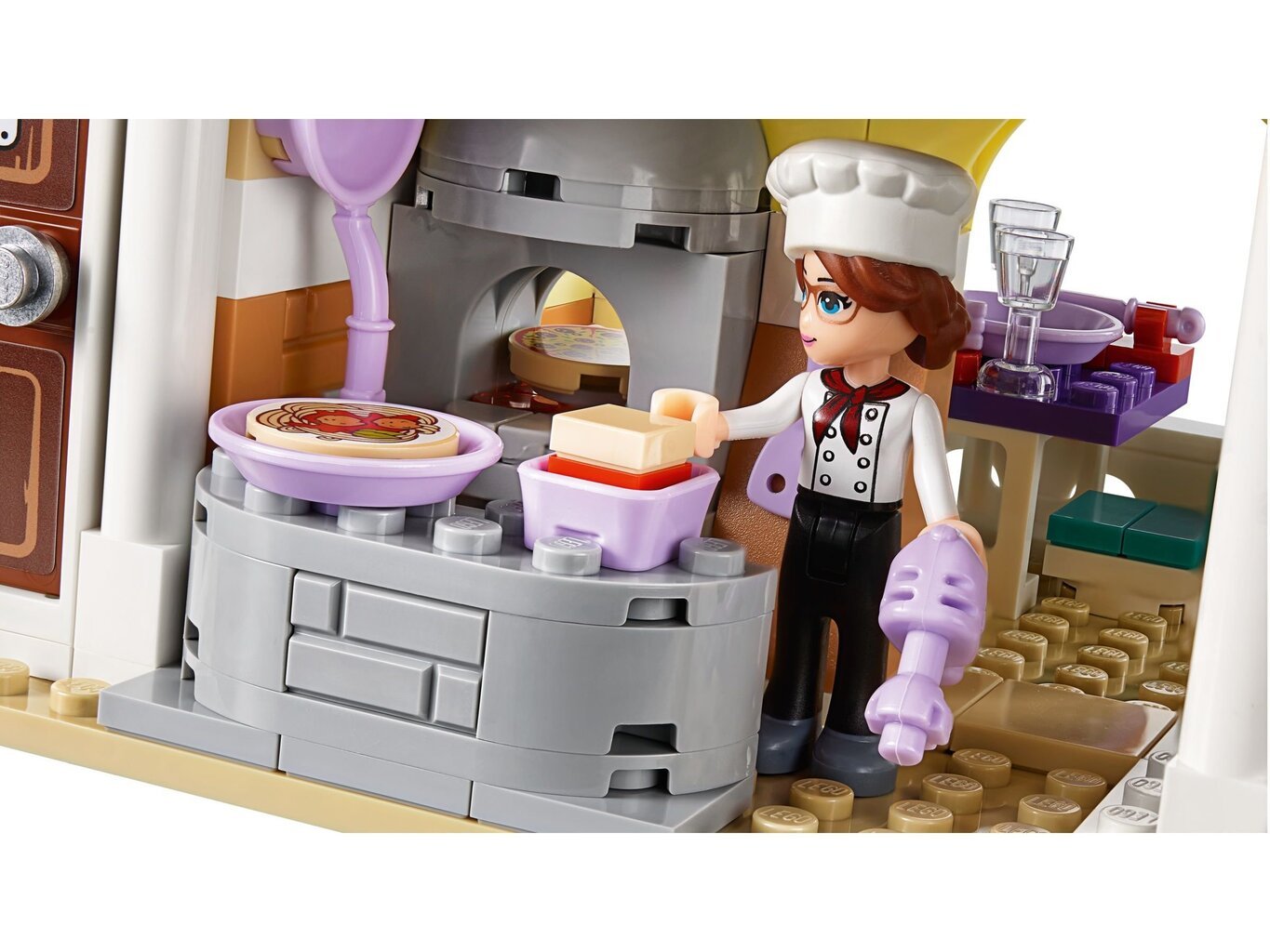 41379 LEGO® Friends Hārtleikas pilsētas restorāns cena un informācija | Konstruktori | 220.lv