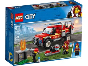 60231 LEGO® City Town Внедорожник быстрого реагирования начальника пожарной охраны цена и информация | Конструкторы и кубики | 220.lv