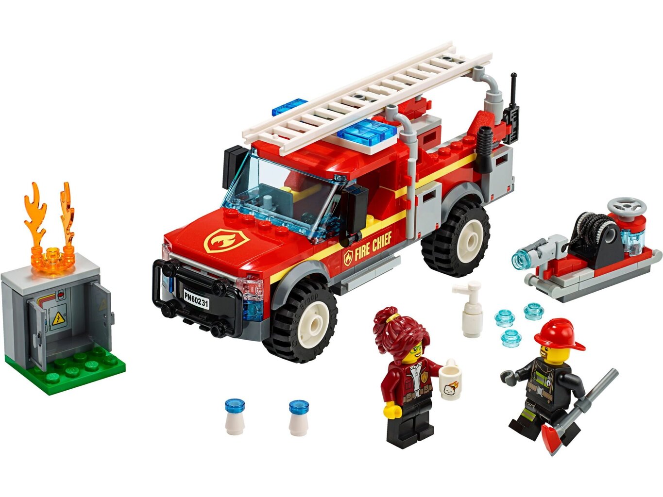 60231 LEGO® City Ātrās reaģēšanas auto cena un informācija | Konstruktori | 220.lv