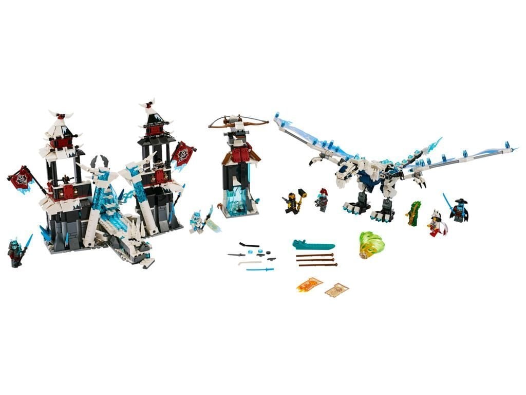 70678 LEGO® NINJAGO Pamestā imperatora pils цена и информация | Konstruktori | 220.lv