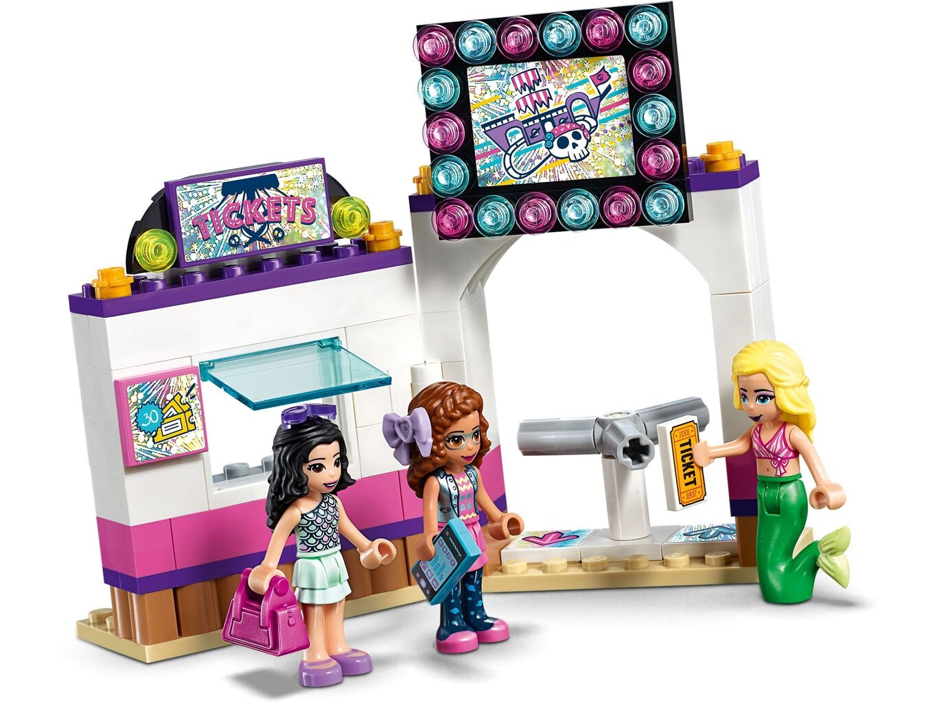 41375 LEGO® Friends Hārtleikas pilsētas piestātnes atrakciju parks cena un informācija | Konstruktori | 220.lv